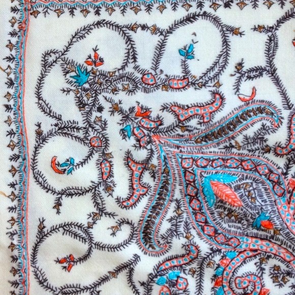 🍃🌿 Kashmiri Pashmina Shawl ... - Picture 4 of 4